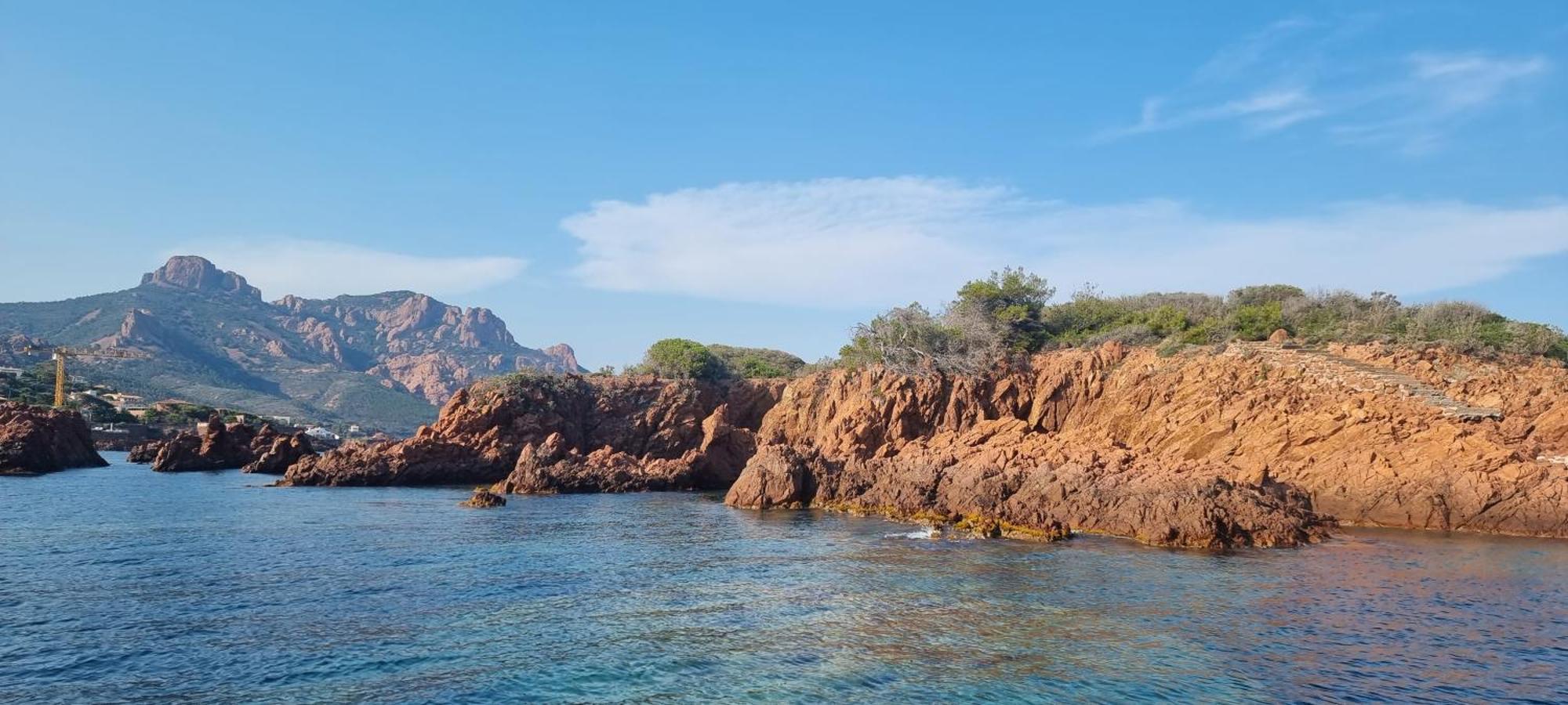 Agay Cap Esterel Le Hameau F2 Clim Plein Sud Dernier Etage Magnifique Vue Mer Saint-Raphaël エクステリア 写真
