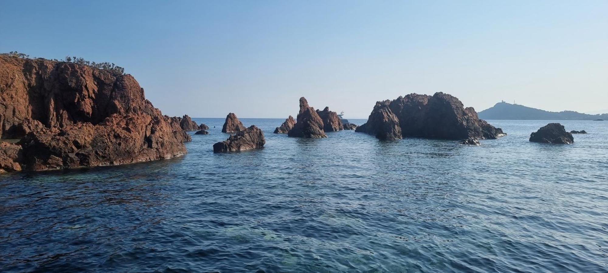 Agay Cap Esterel Le Hameau F2 Clim Plein Sud Dernier Etage Magnifique Vue Mer Saint-Raphaël エクステリア 写真