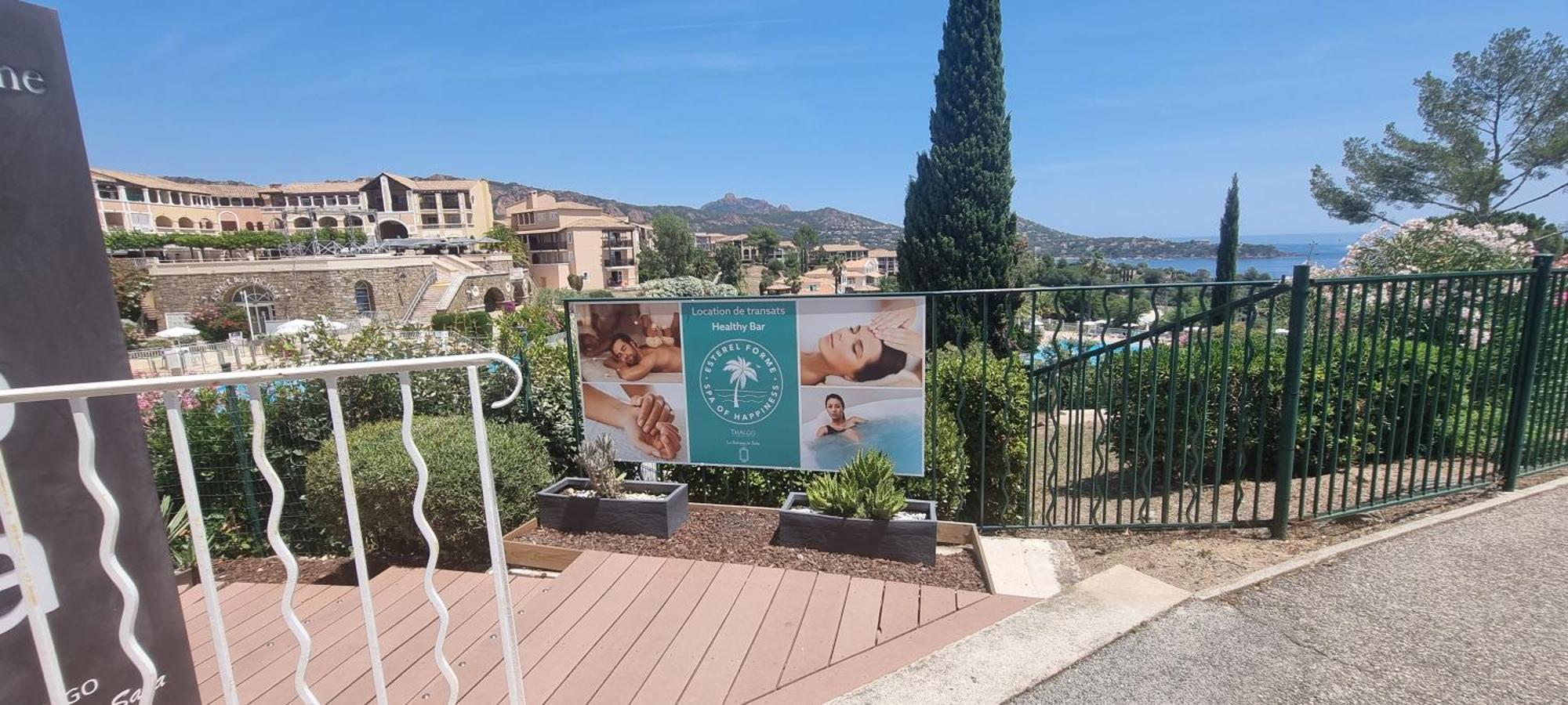 Agay Cap Esterel Le Hameau F2 Clim Plein Sud Dernier Etage Magnifique Vue Mer Saint-Raphaël エクステリア 写真